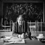 25-11-1980 Stig Anderson at office at Stockholm, Sweden

[keywords]Eyecontact, Posed, Black & White Image, Headshot[/keywords]